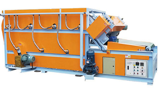 품질  EVA Sheet Batch Off Cooling Machine With 7 Water Wheels And 800mm Slice Width 공장