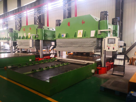 고온 수압 밸칸화 기계 압력 2000x2000mm 난방판