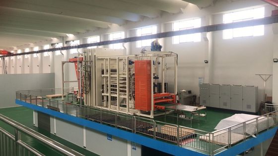 PLC 제어 다층 프레스 500T - 10000T 압축 열 수압 프레스